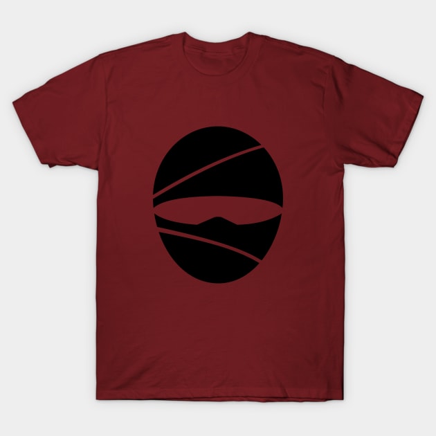 Ninja Logo (Black) T-Shirt by ninjasebree